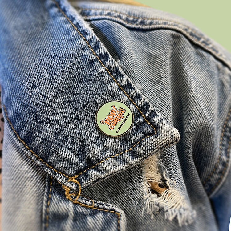 College student adds touch of personality with lapel pins